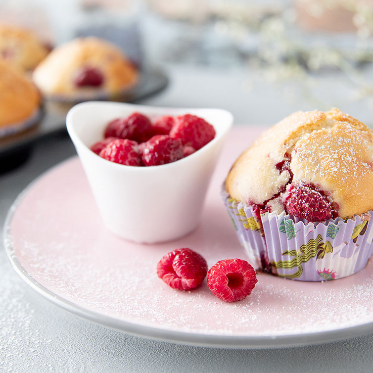 Himbeer Muffins von eismann Himbeer Muffins von eismann