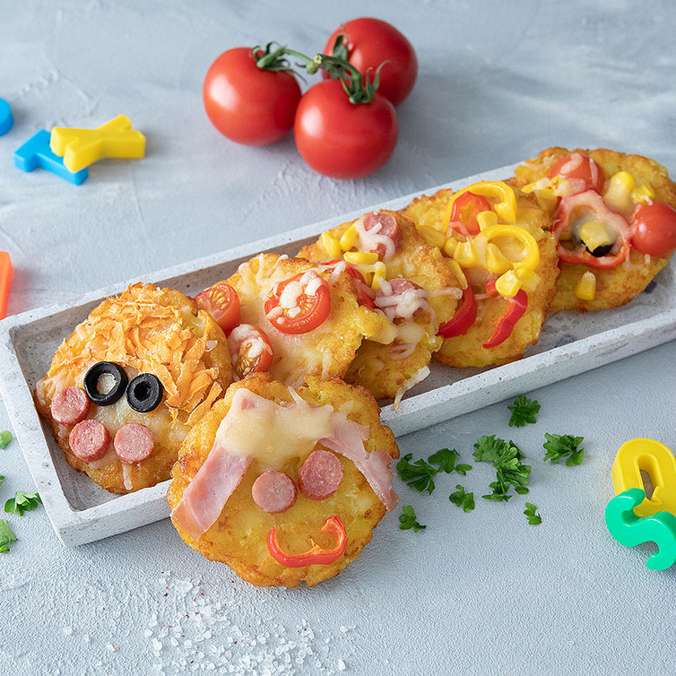 Röstipizza Kunterbunt für Kinder bei eismann Röstipizza Kunterbunt für Kinder bei eismann